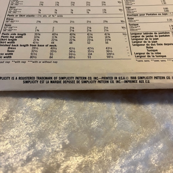 Vintage Sewing Pattern, maternity, Simplicity#8702 - Picture 3 of 4